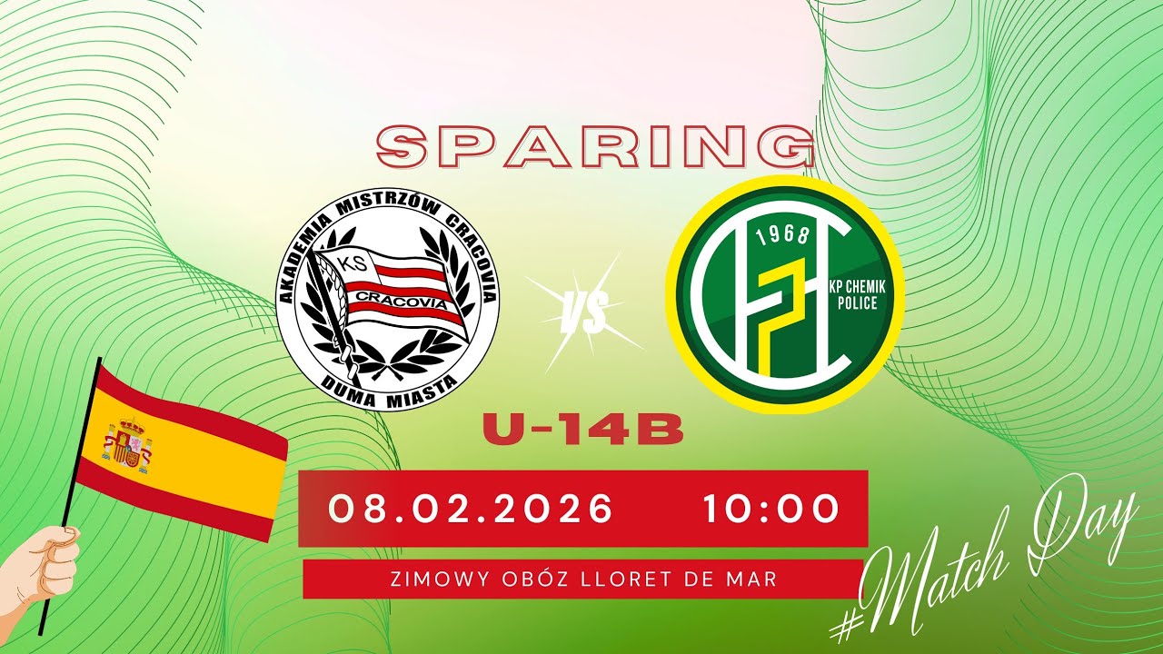 Sparing U-14: AMC vs. CHEMIK POLICE - Obóz zimowy 2026