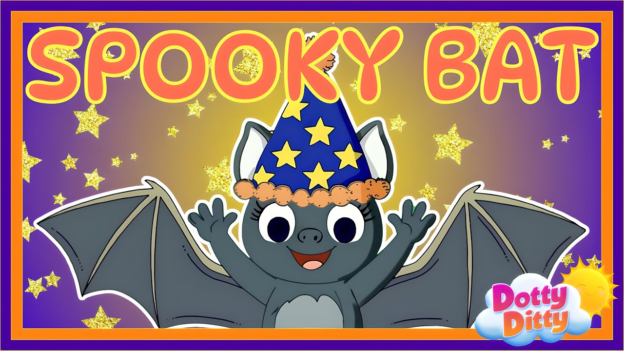 Spooky Bat | ORIGINAL SONG | Kids Songs | Halloween
