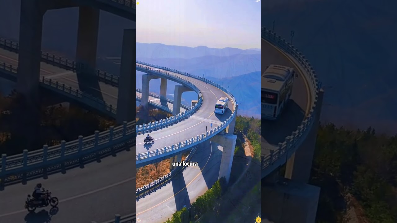 Have you ever driven this special route? Is it dangerous? #highway #danger
