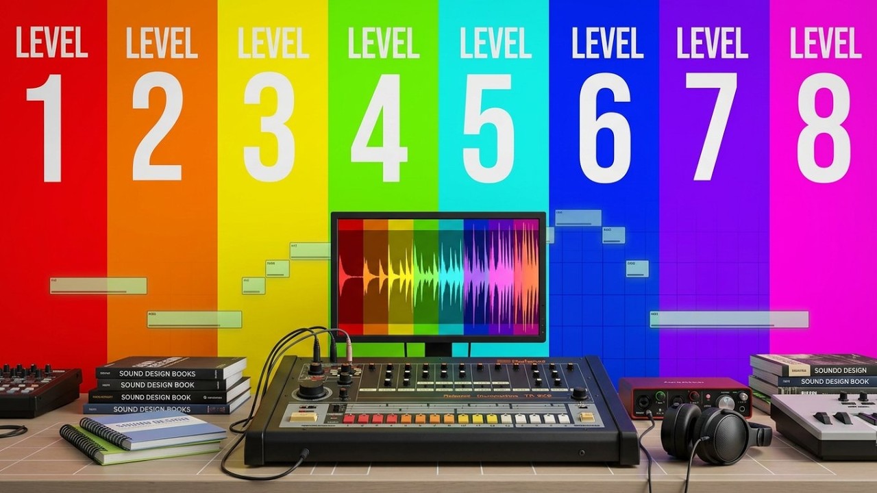 8 уровней 808-х!
