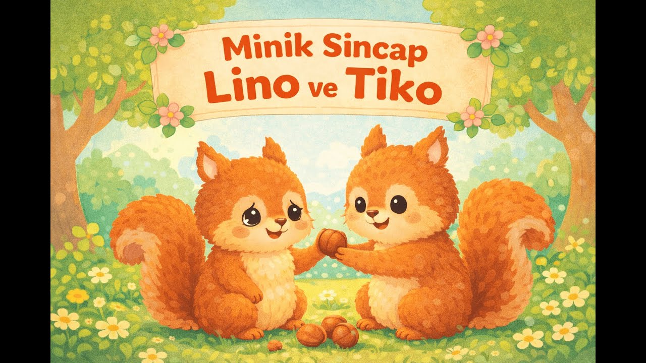 Minik Sincap Lino ve Tiko | Uyku Masalı | Masal Dinle | Masal ve Hikayeler
