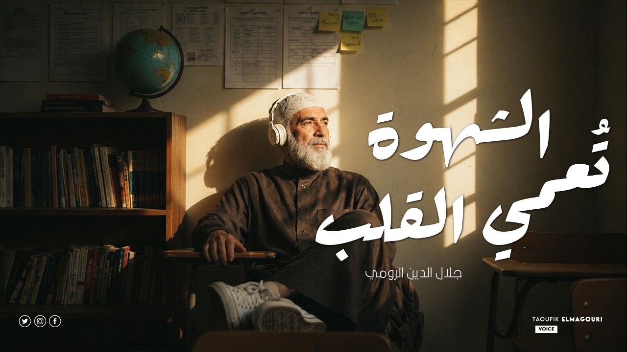 ساعة روائع جلال الدين الرومي ومصطفى محمود 🌹 كالدواء الشافي للقلب