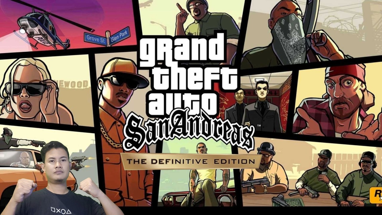 MASIH BERUSAHA UNTUK MENAMATKAN 100% TAMAT NO CHEAT...GTA SAN ANDREAS DEFINITIVE EDITION #13