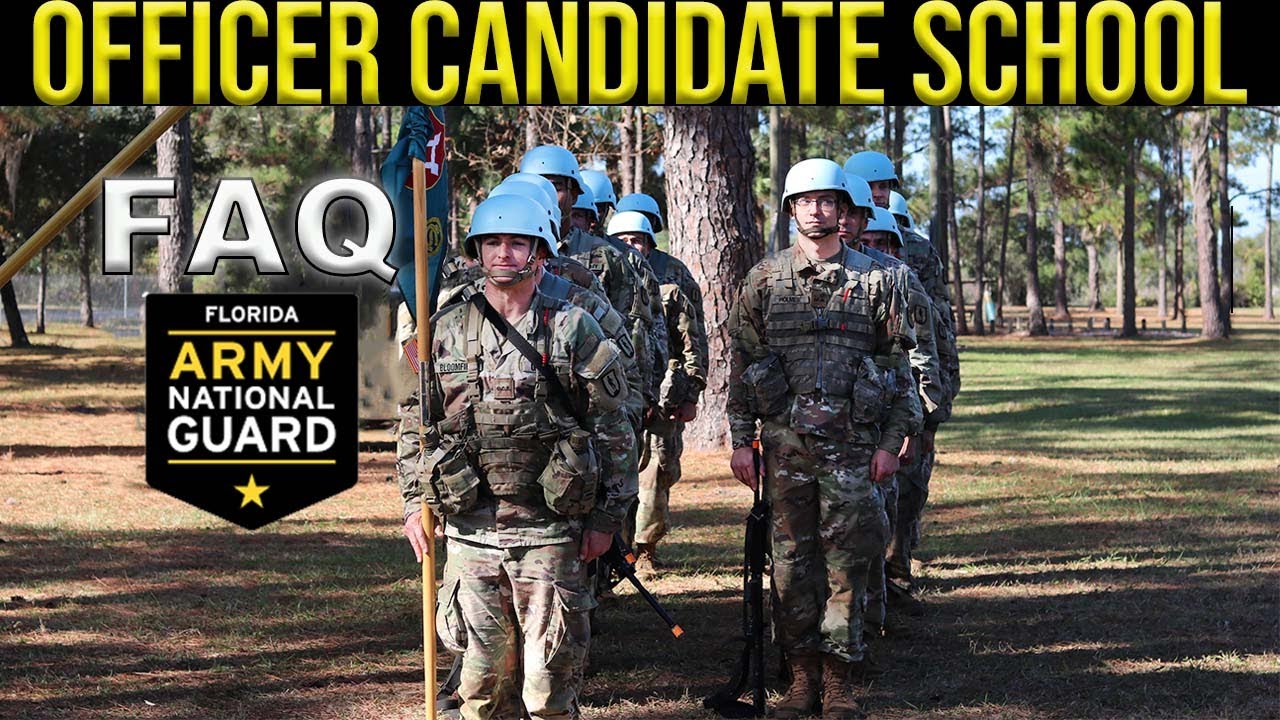 What to Expect at Officer Candidate School | Florida Army National Guard
