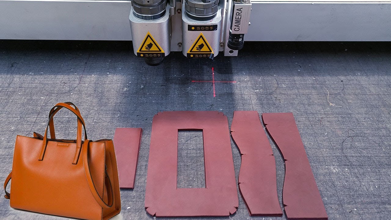 CNC Leather Cutting Machine for Customized Leather Bags