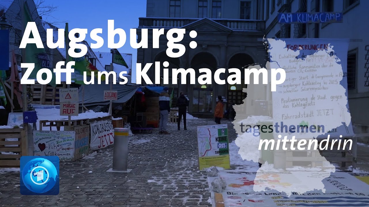 Augsburg: Hartnäckige Klimaschützer | tagesthemen mittendrin