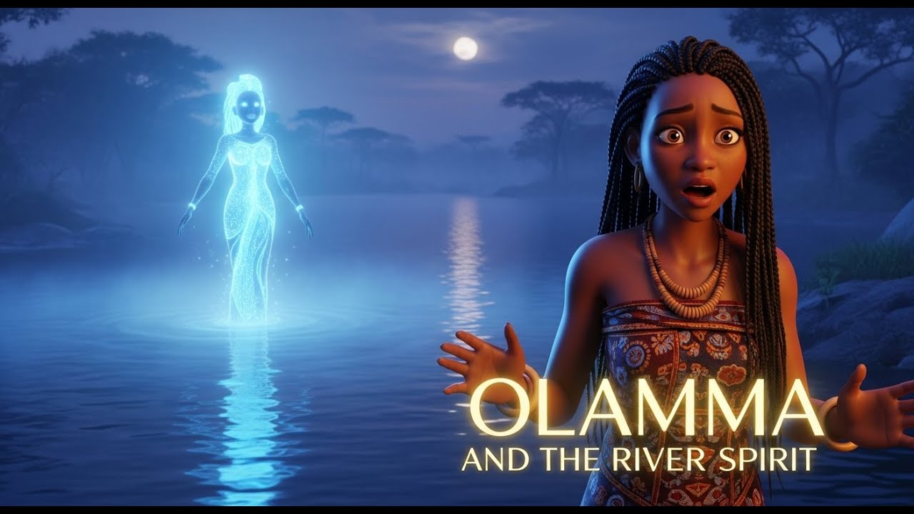 Olamma and the River spirit—best river AfricanFolklore stories #africanfolktale #africanstory 