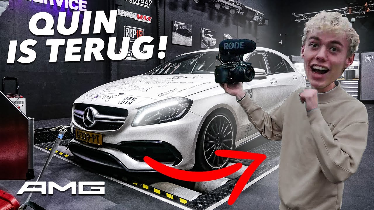 A45 AMG stage 2 afstellen & dikke veel te luide POPS & BANGS??