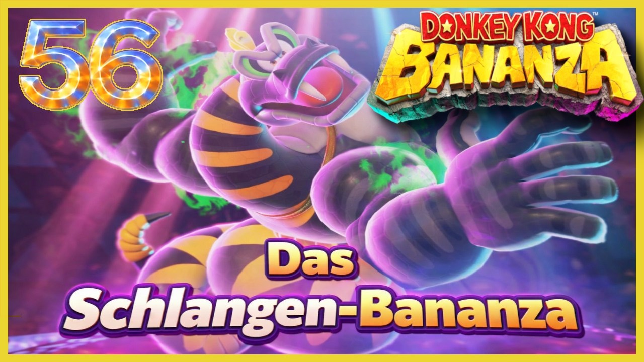 Das SCHLANGEN-BANANZA 🍌56🐵 Kristallschicht (Ebene 1203) | DONKEY KONG BANANZA + DLC [2025]