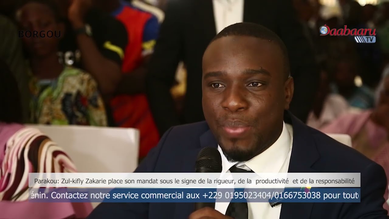 PARAKOU: Zul-Kifly place son mandat sous le signe de  rigueur, productivité et de  responsabilité