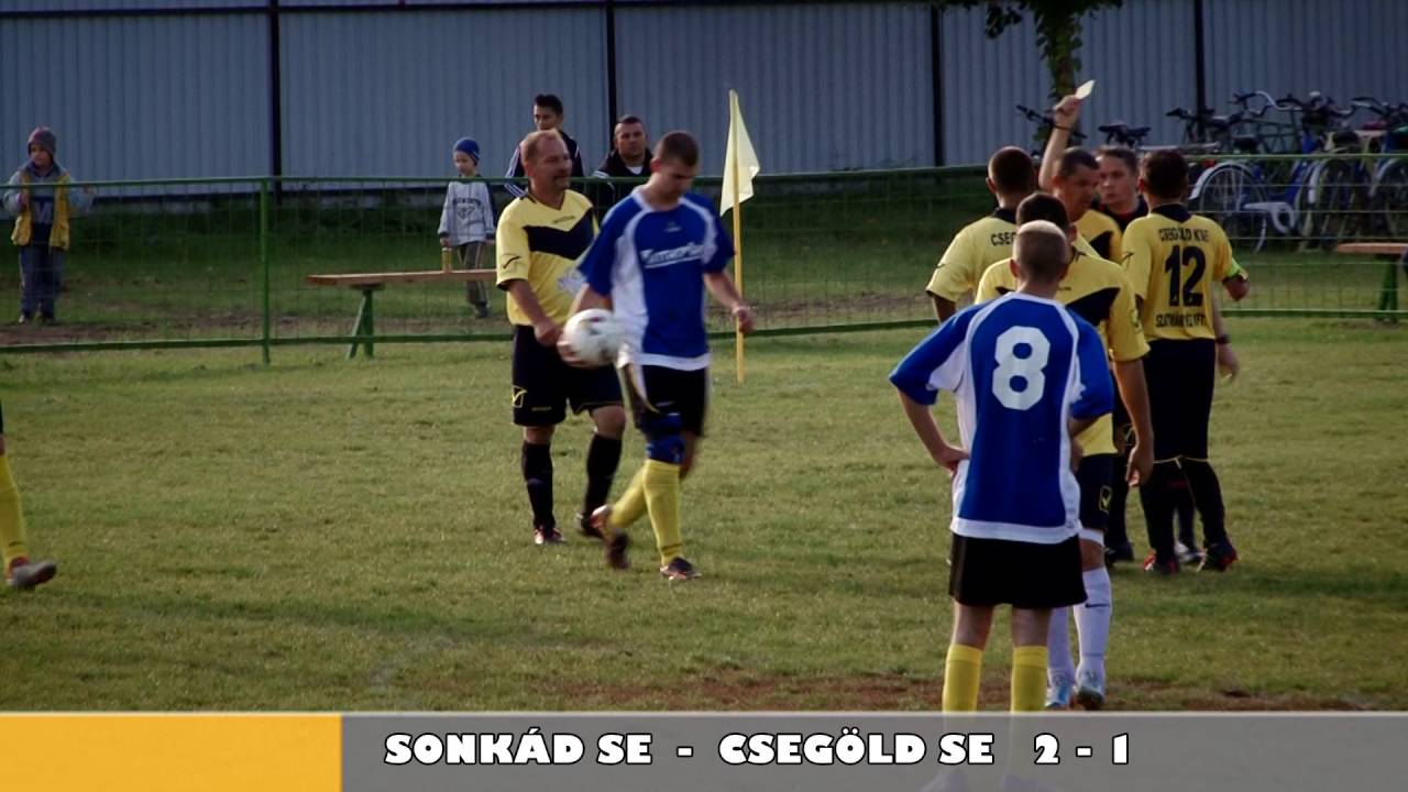 Sonkád-Csegöld megye III. osztályú labdarúgó mérkőzés 2016.10.15.