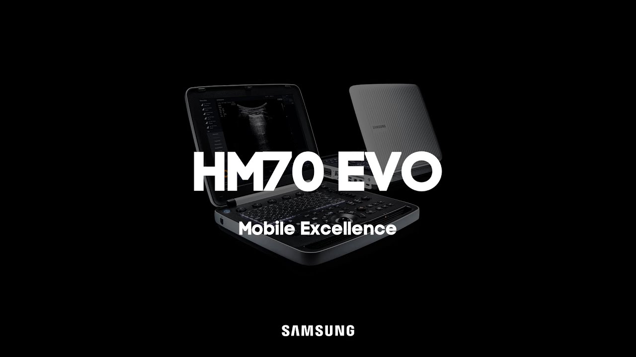 Samsung HM70 EVO Ultrasound System for Veterinary Care