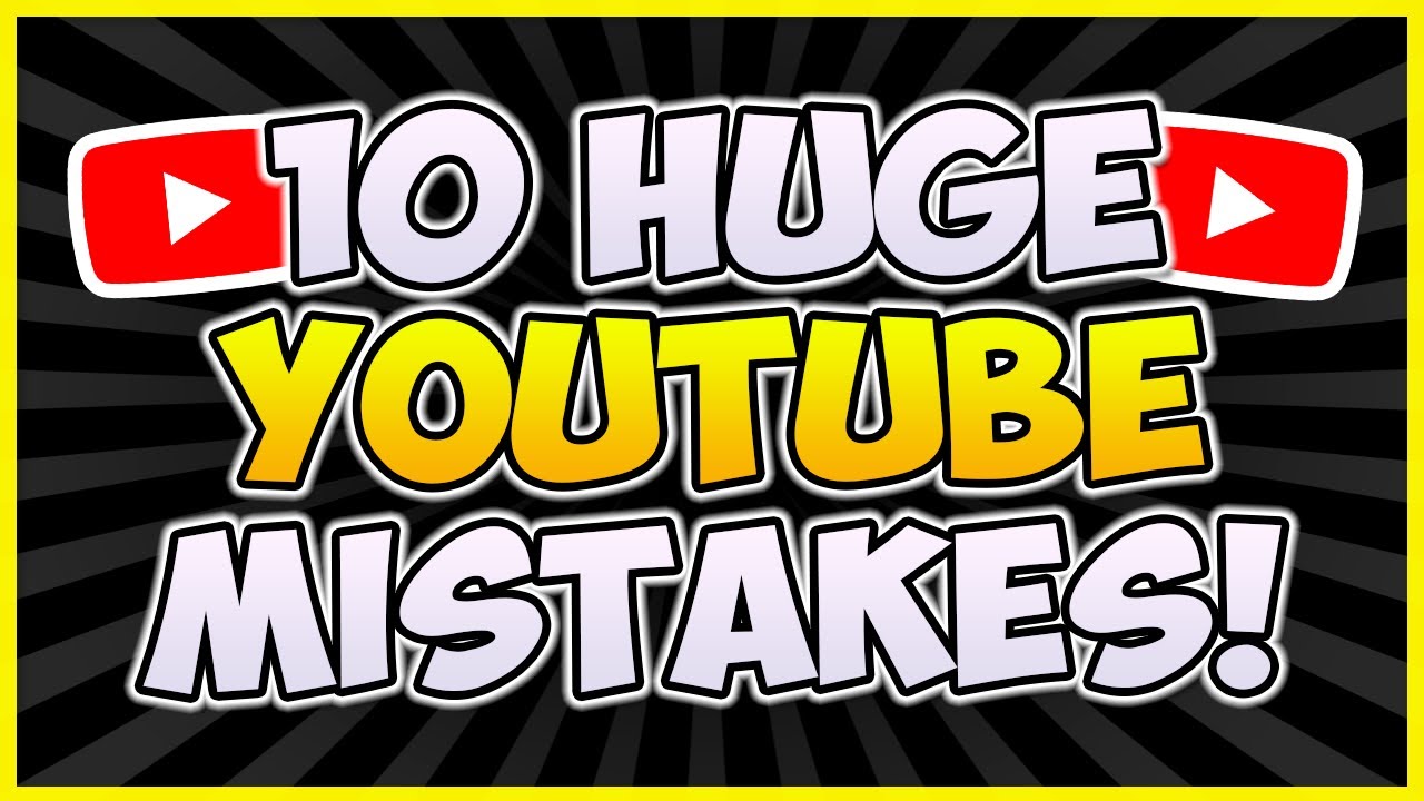 10 HUGE Mistakes SMALL YouTubers Make 2020 👀 (Grow Your YouTube Channel)