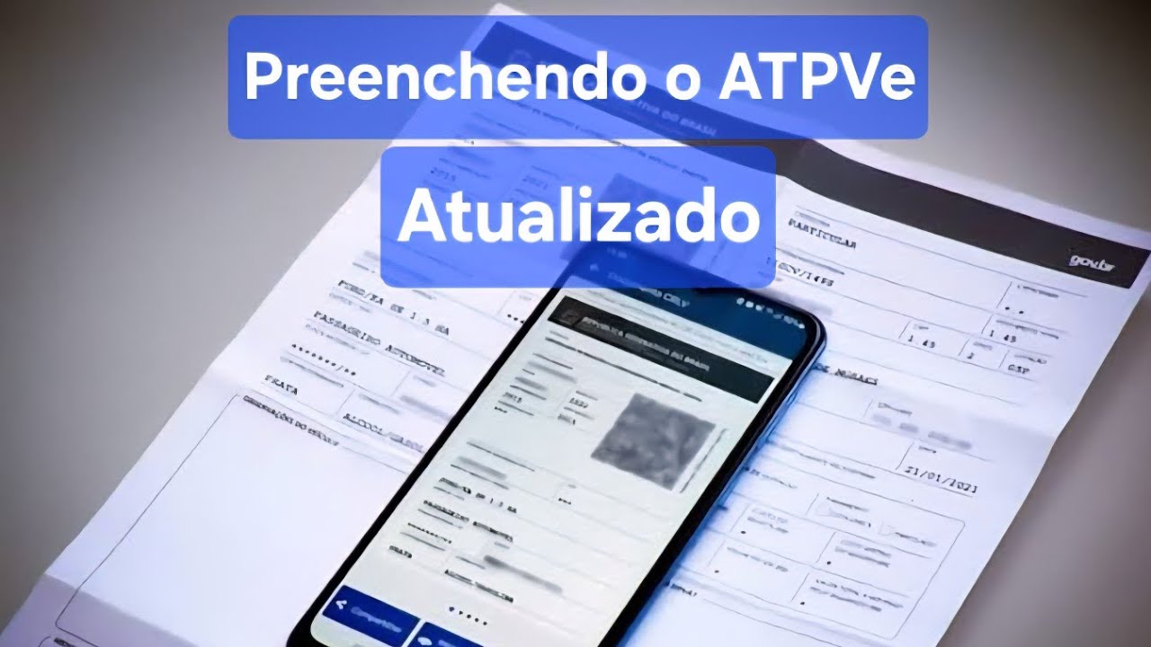 Preenchendo ATPV-E DETRAN MG. Atualizado 2026 - Passo a passo