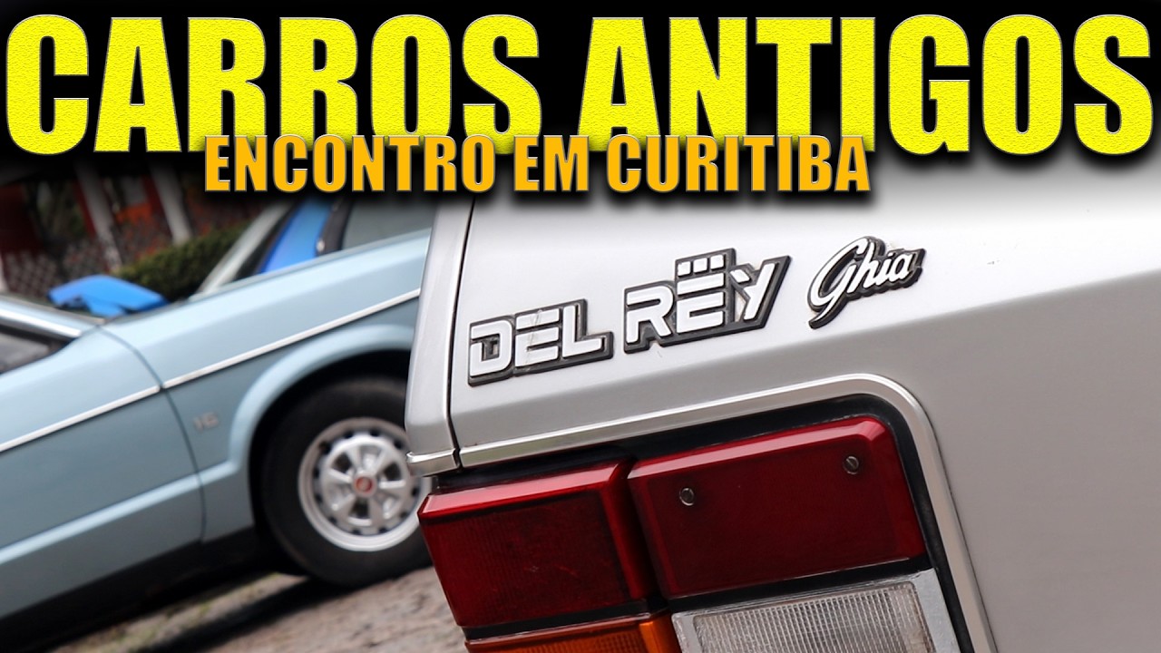 CARROS de ANTIGAMENTE: CLÁSSICOS ANTIGOS em CURITIBA!