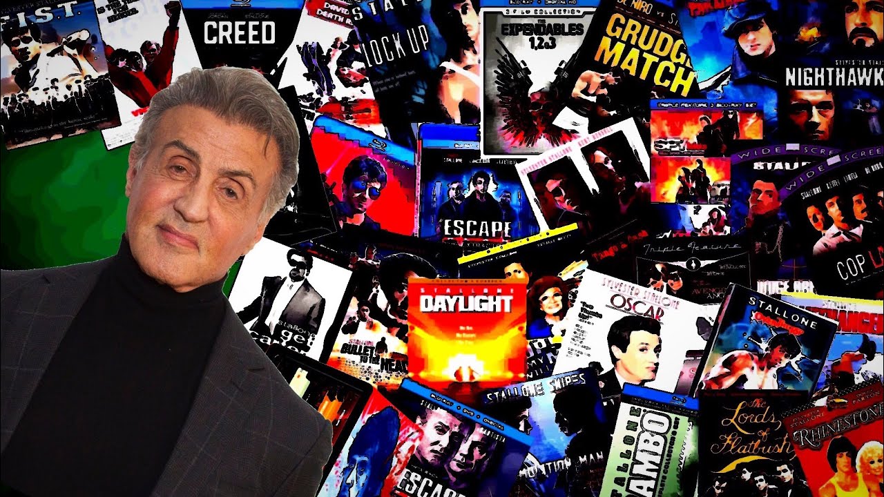 My Sylvester Stallone collection.