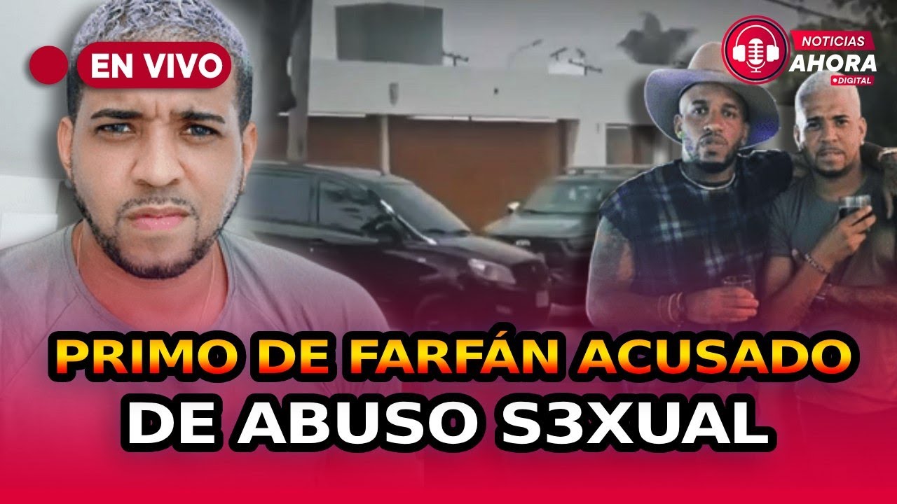 🚨 Cristian Martínez, primo de Jefferson Farfán, denunciado por abuso s3xual contra joven de 19 años