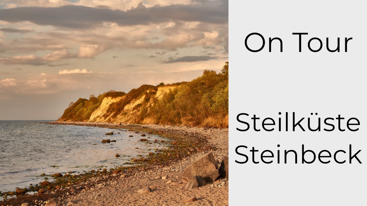 Steilküste Steinbeck  - Fototour zum Aussichtspunkt Strand Steinbeck