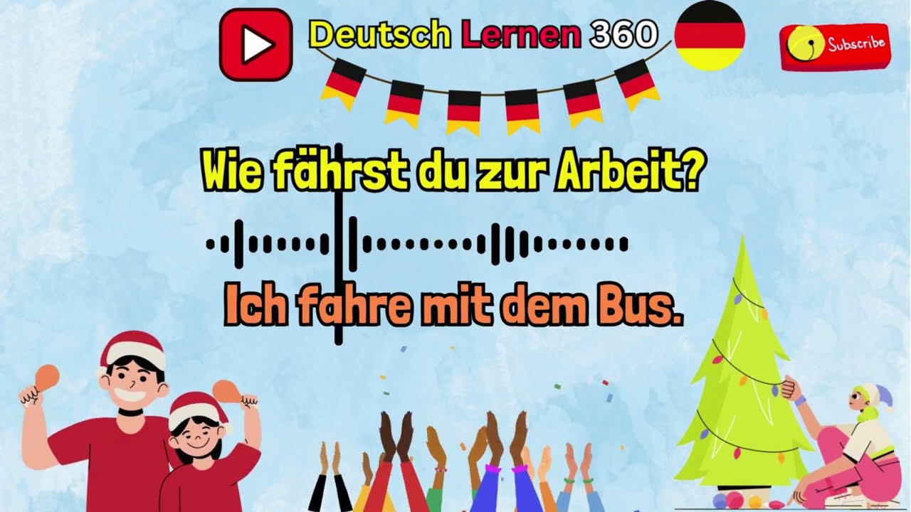 Deutsch im Alltag |Deutsch lernen mit Dialogen: Alltagsgespr&auml;che mit 20 Fragen und Antworten