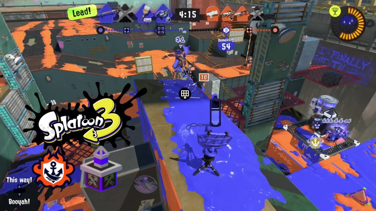 Splatoon 3 - Anarchy Battle (Series) - Tower Control gameplay #15