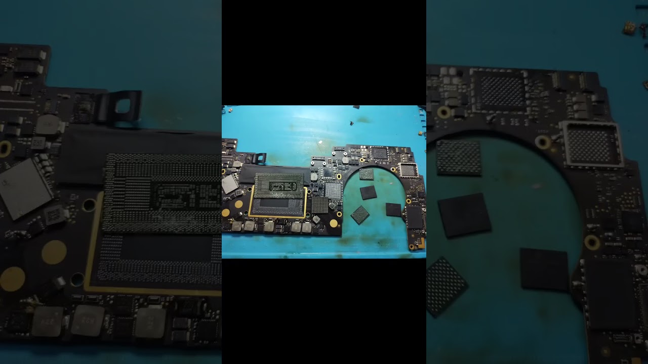 Macbook Pro A1989 Data recovery by doing a board SWAP. 