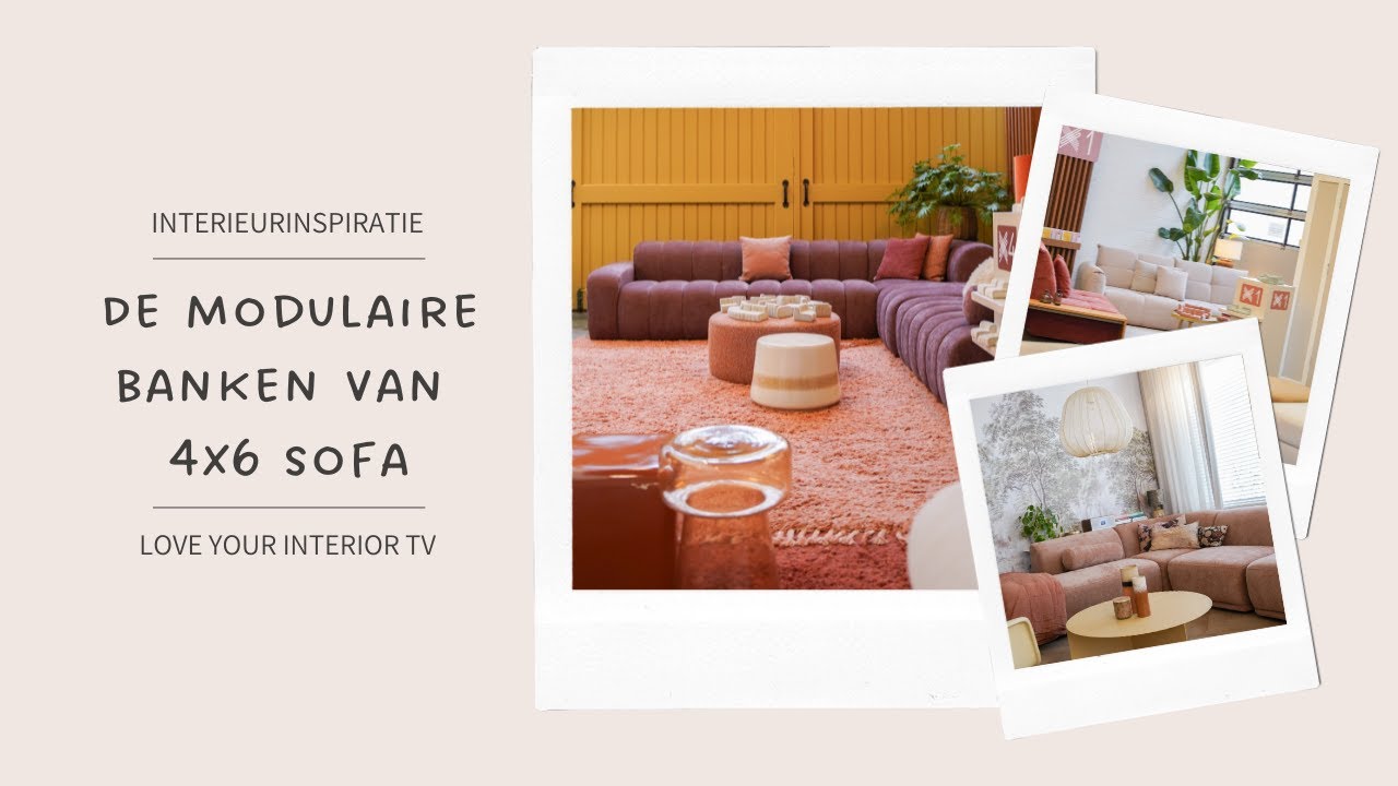 LYI TV, De modulaire banken van 4x6 Sofa