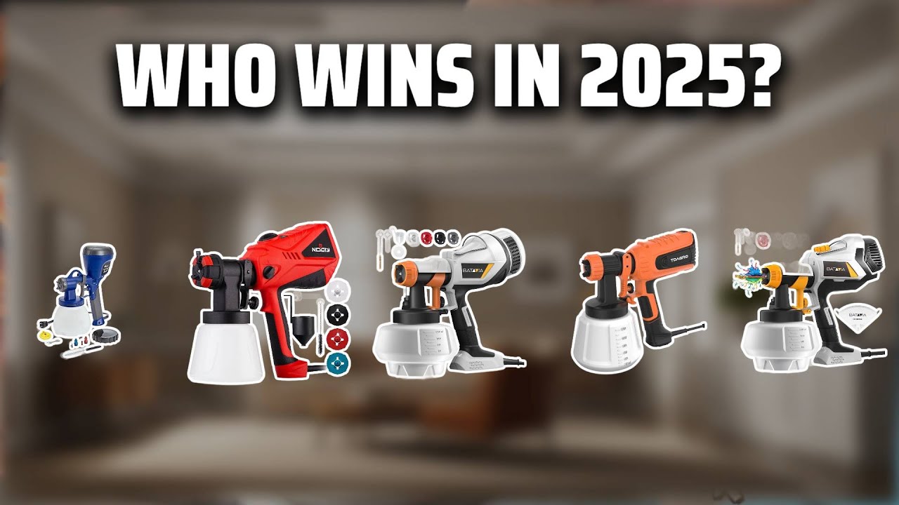 The Top 5 Best Paint Sprayer in 2025 - Must Watch Before Buying!