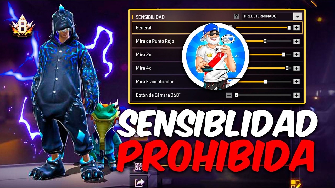 ✅ SENSIBILIDAD PROHIBIDA ⚙ TODO ROJO 👹 (FREE FIRE ACTUALIZADO 2026)
