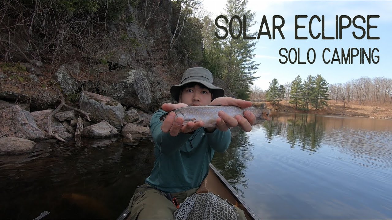 Solo Backpacking │ Total Solar Eclipse │ Trout Catch and Cook