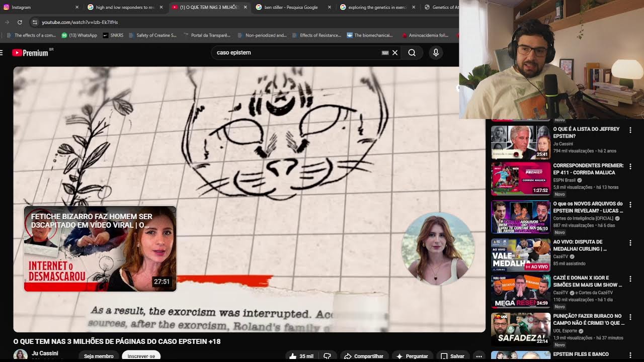 LIVE DO LUC&Atilde;O: REAGINDO A ABSURDOS DE NUTRI&Ccedil;&Atilde;O E TREINAMENTO