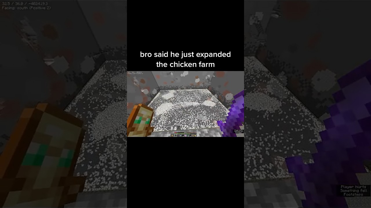 Minecraft Chicken Farm
