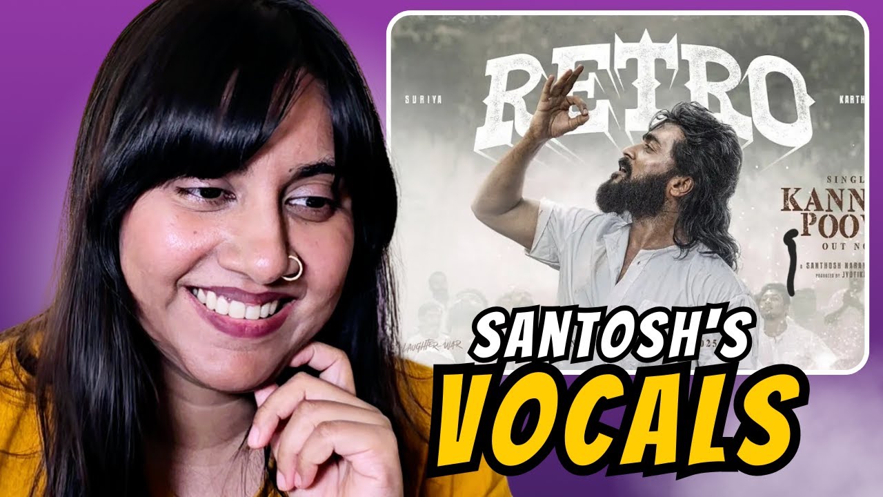 Kannadi Poove Song Reaction | RETRO | Suriya | Karthik Subbaraj | Santhosh Narayanan |Ashmita Reacts