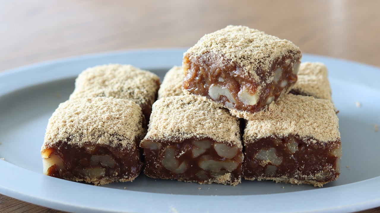 Грецкие орехи моти：Грецкие орехи юбеши, японские сладости