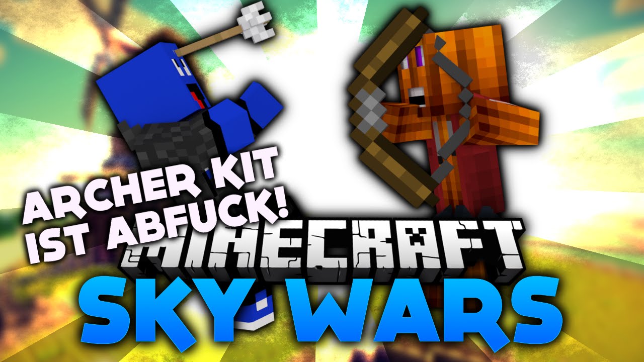 Archer Kit ist Abfuck! - Minecraft SkyWars (Deutsch/German)