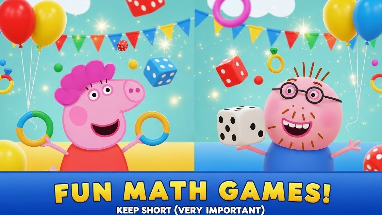 Play-Based Learning Math | Fun Counting & Addition for Kids Cartoon 