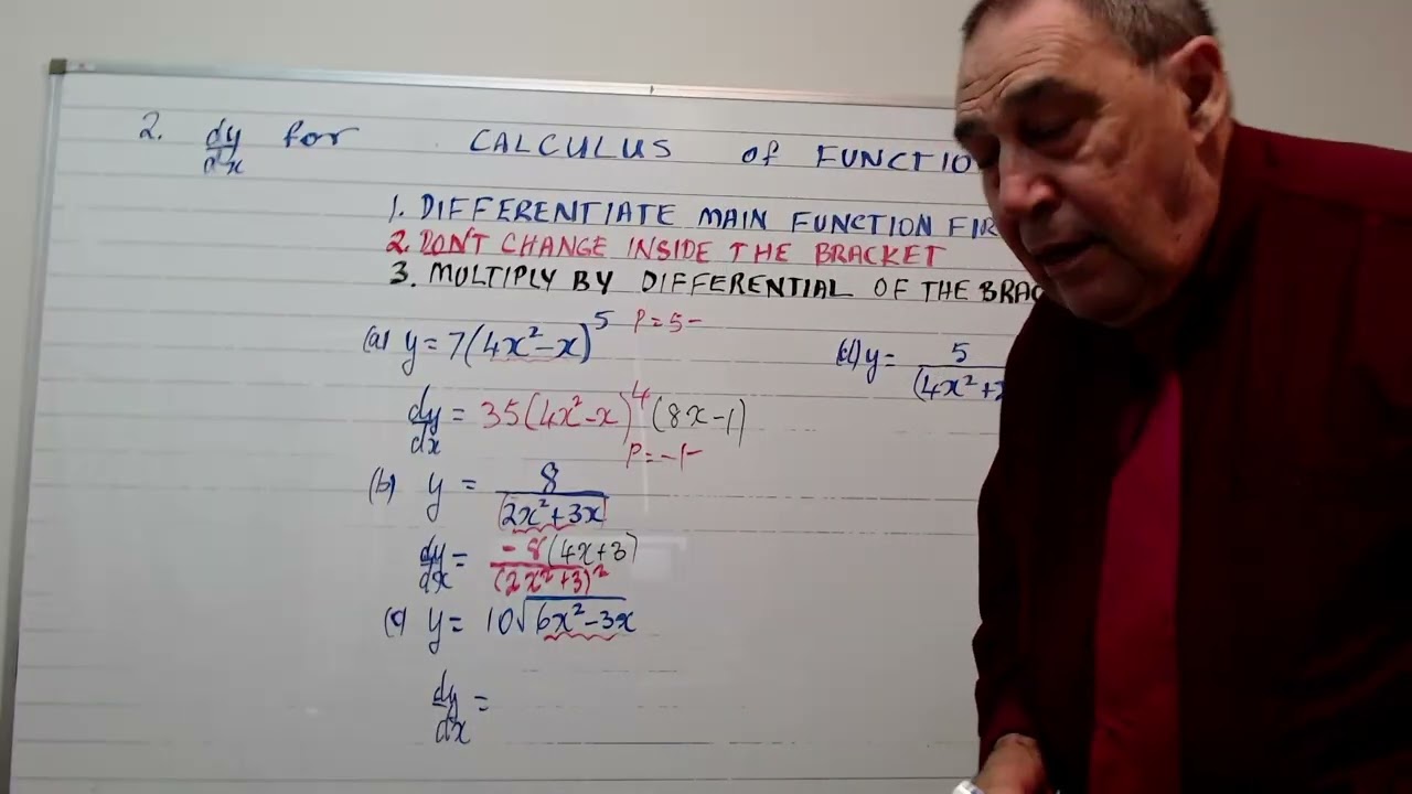 Calculus Functions Part 1