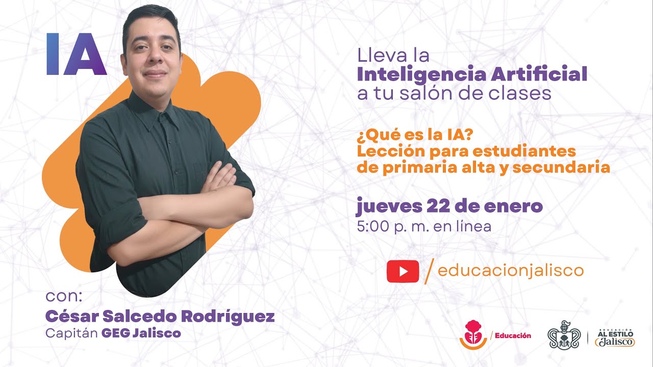 Lleva la IA a tu salón de clases: ¿Qué es la IA? Lección para estudiantes primaria alta y secundaria