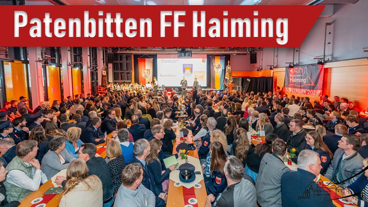 Patenbitten FF Haiming bei FF Burghausen - Hugo - Feuerwehr Burghausen