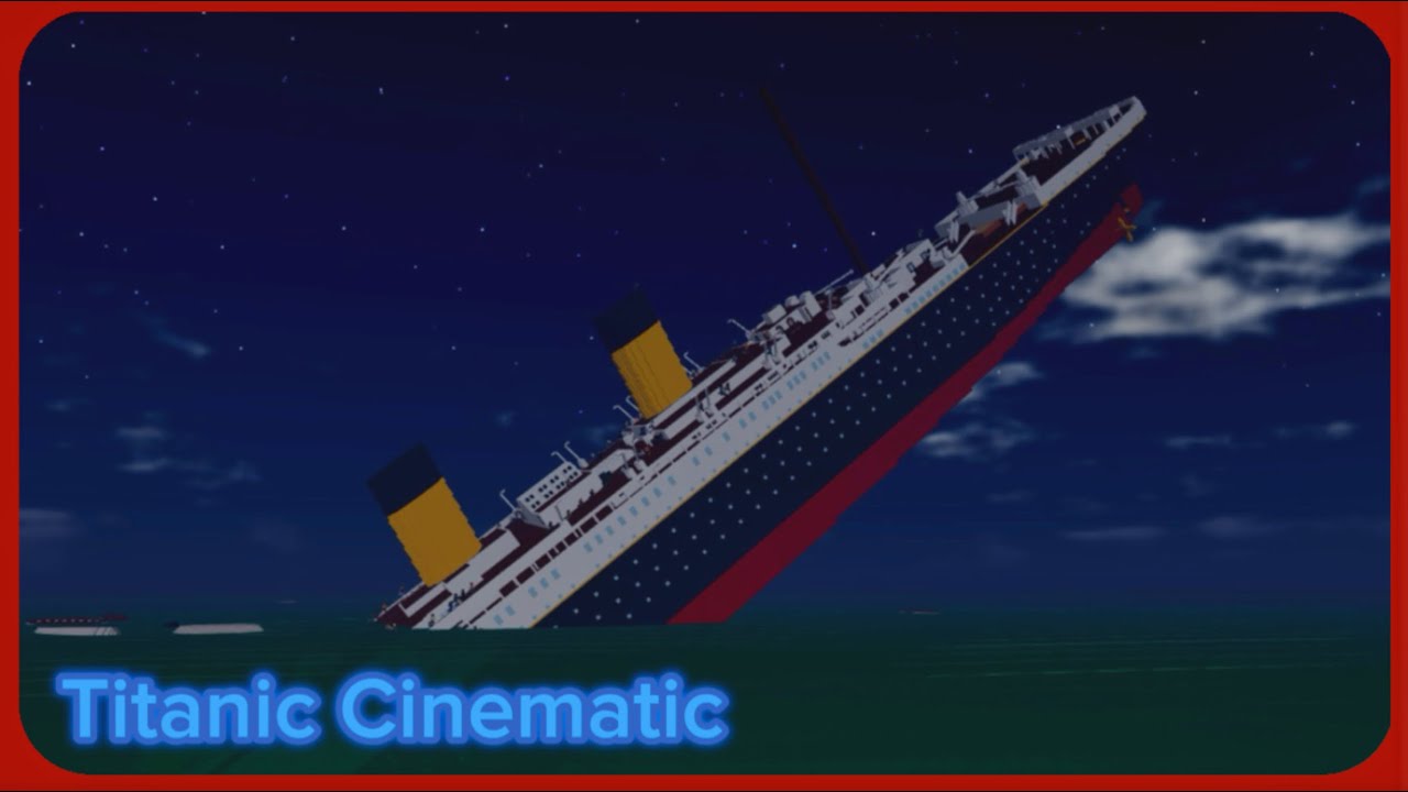 Titanic Cinematic Video (Water Physics)