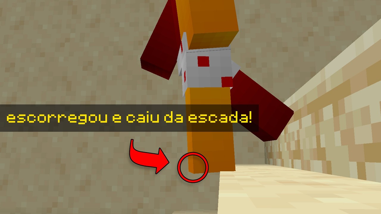 descobri formas IDIOTAS de MORRER no minecraft...