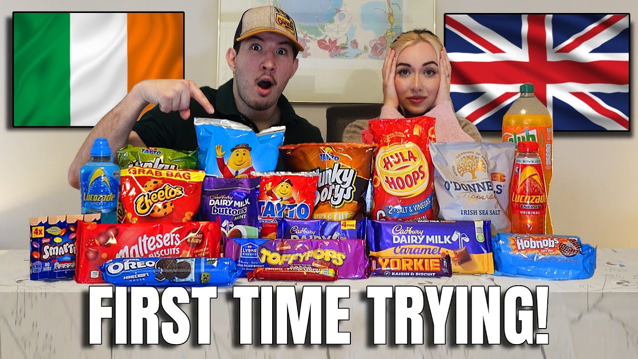 Americans Try British/Irish Snacks For The First Time