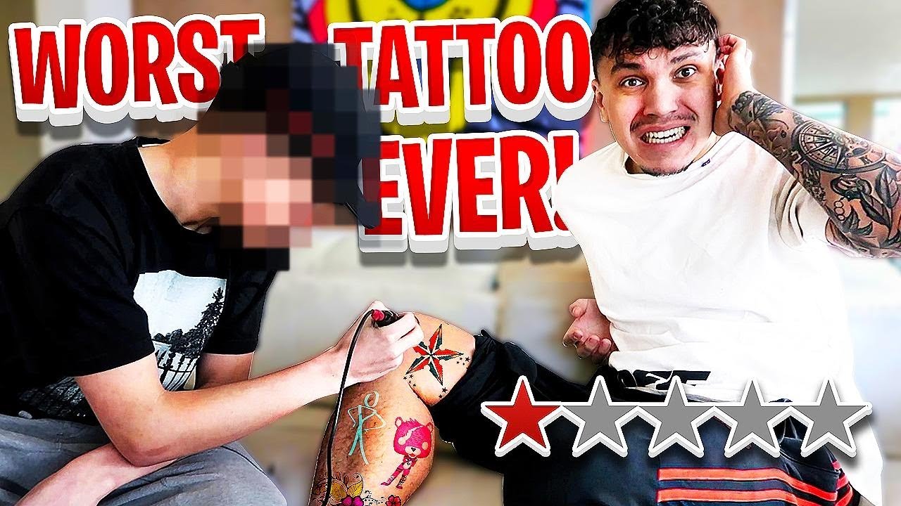 Getting a Tattoo at the Worst Reviewed Tattoo Shop in my City (1 STAR)