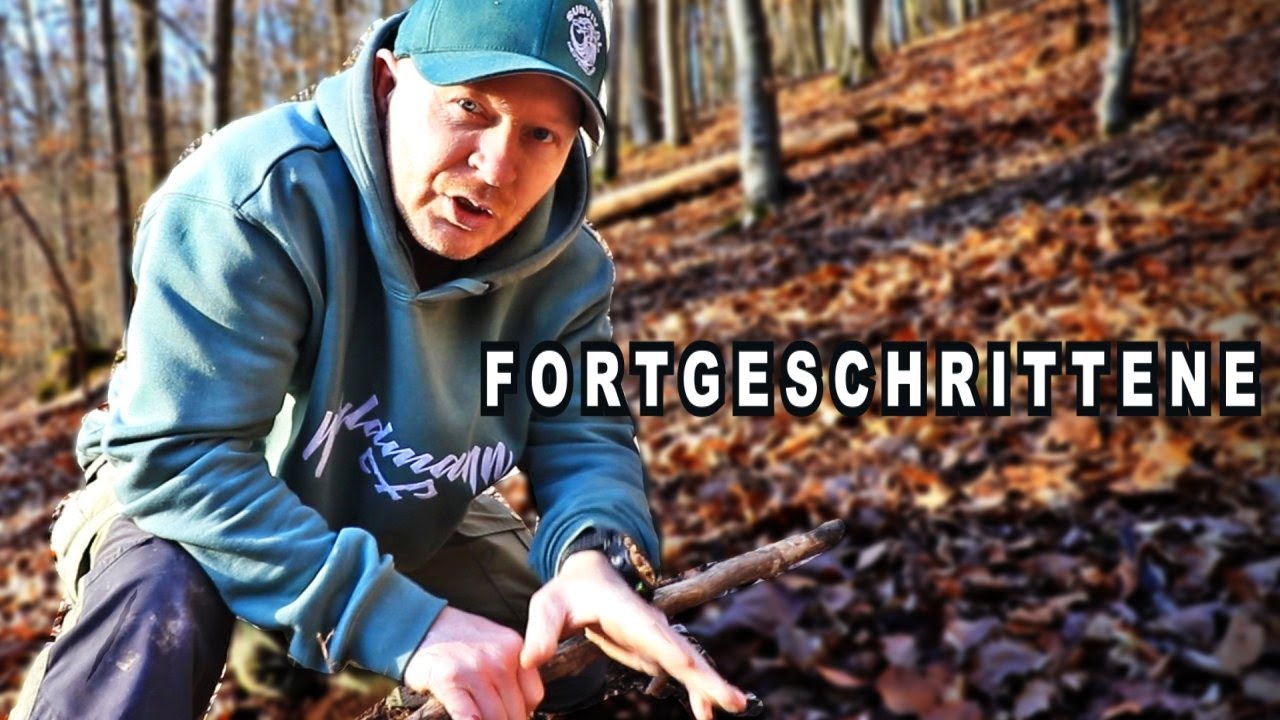 SURVIVAL Schlafen am Boden Fortgeschrittene