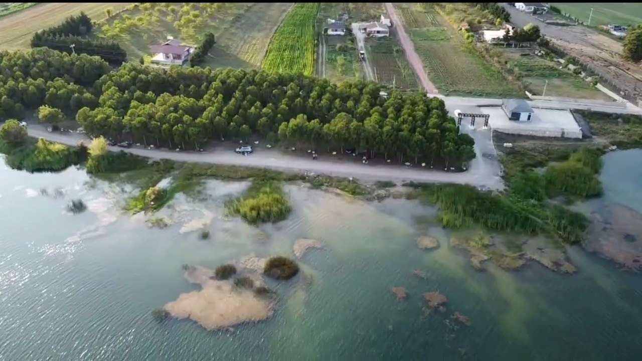tahtalı göleti - ishakçılar-drone