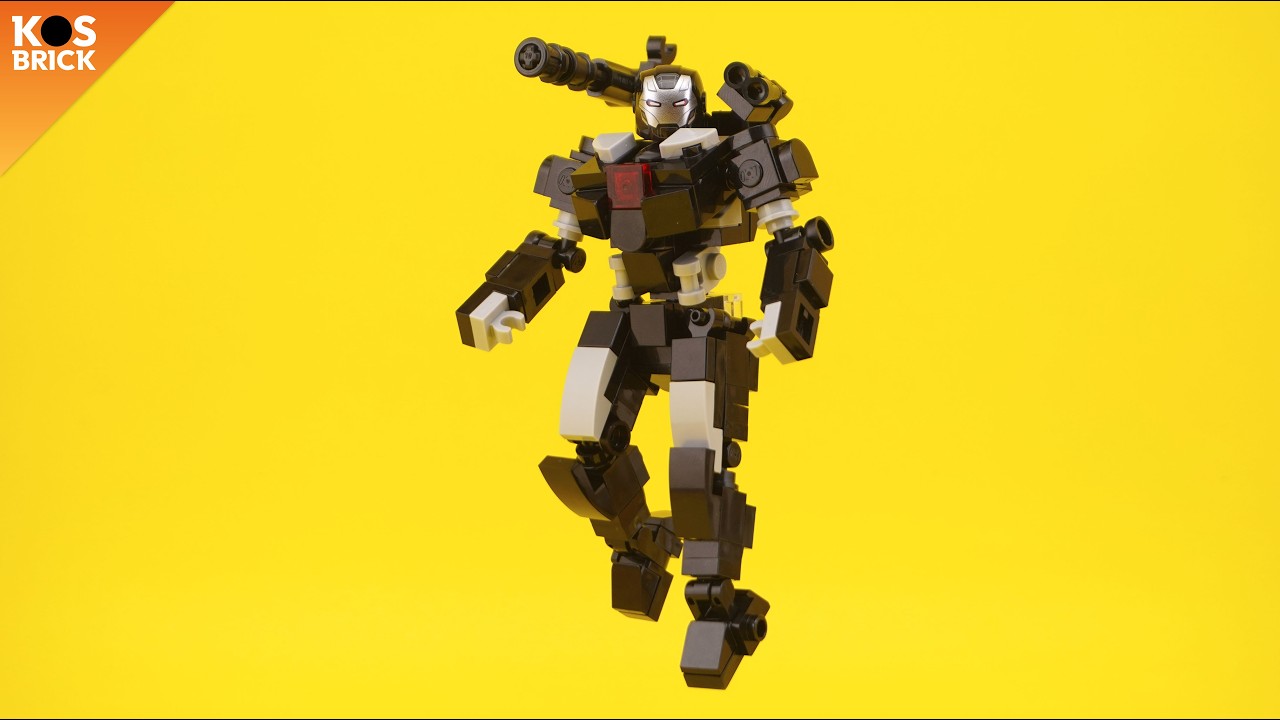 Lego War Machine from Iron Man (Tutorial)