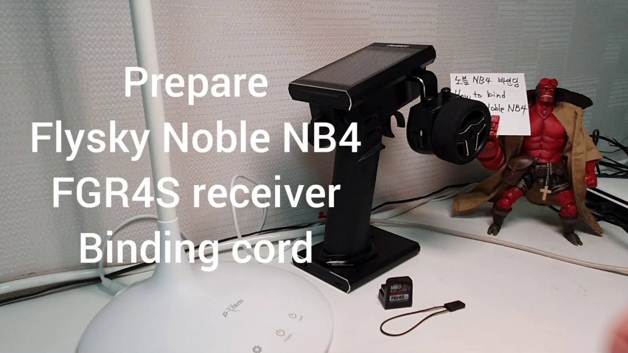 HellBoy RC-How to bind Flysky Noble NB4, FGR4S