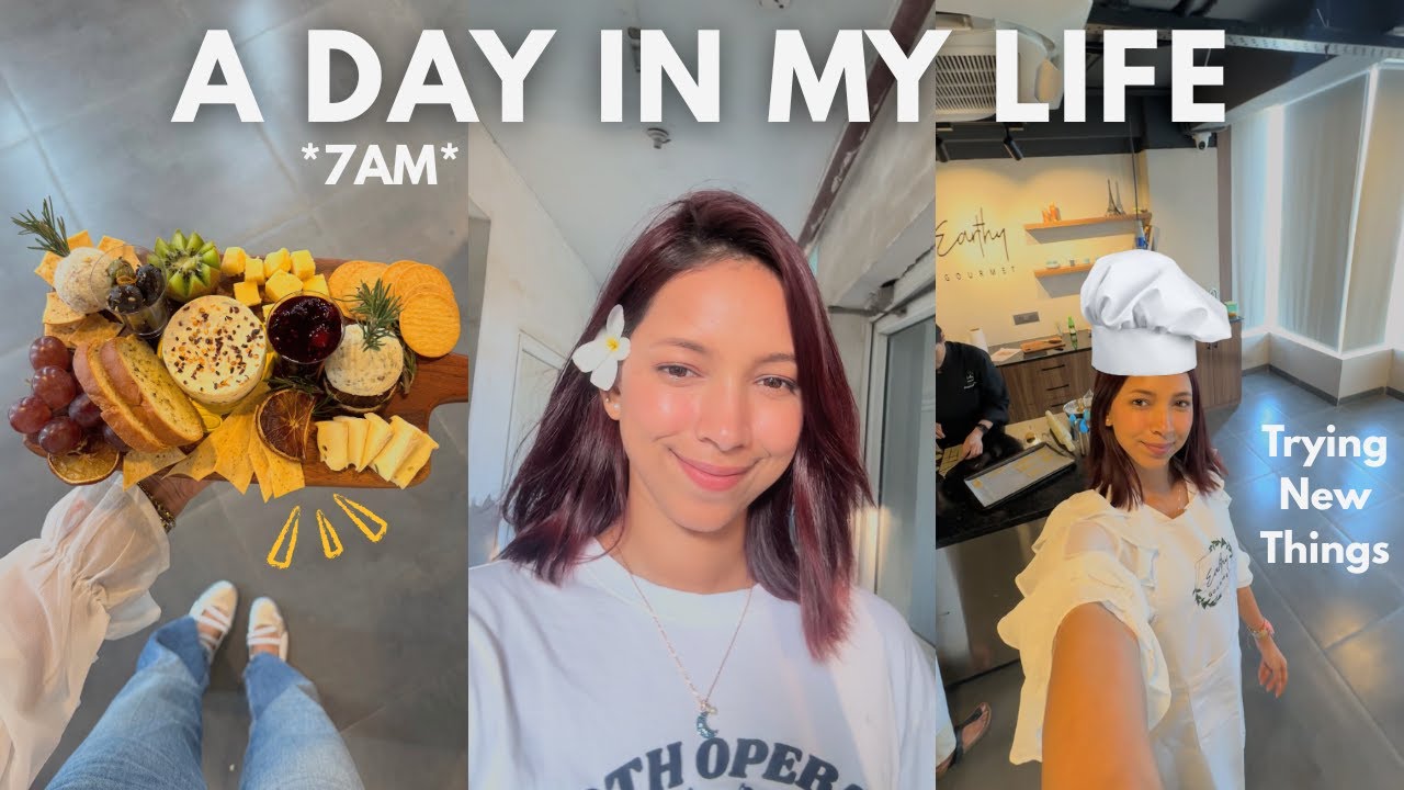 7AM Productive 🪐☀️Very Long & Busy Day 😮‍💨 Cooking Class, Learning Japanese & more