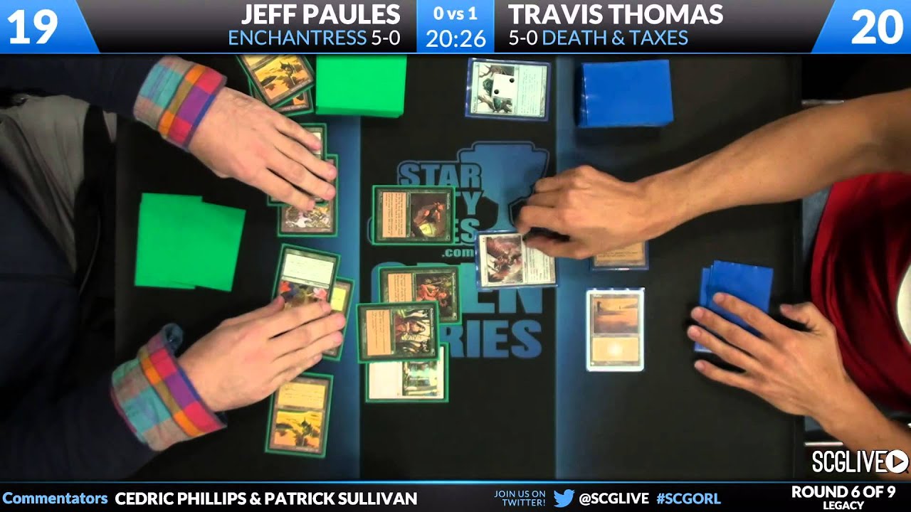 SCGORL - Legacy - Round 6 - Travis Thomas vs Jeff Paules