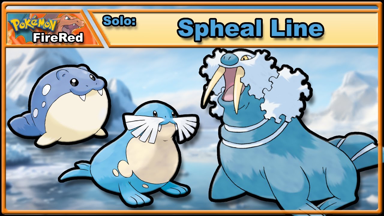 Spheal Line Solo Challenge - Pokémon FireRed