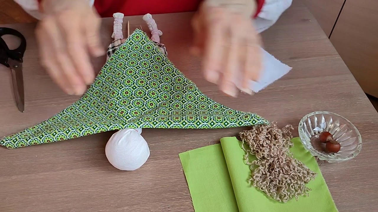 Мастер-класс "Славянская лоскутная кукла-оберег "Бойцовый куклак". Клуб "Малеевский" (г.о. Клин)